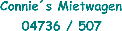 Logo Connies Mietwagen